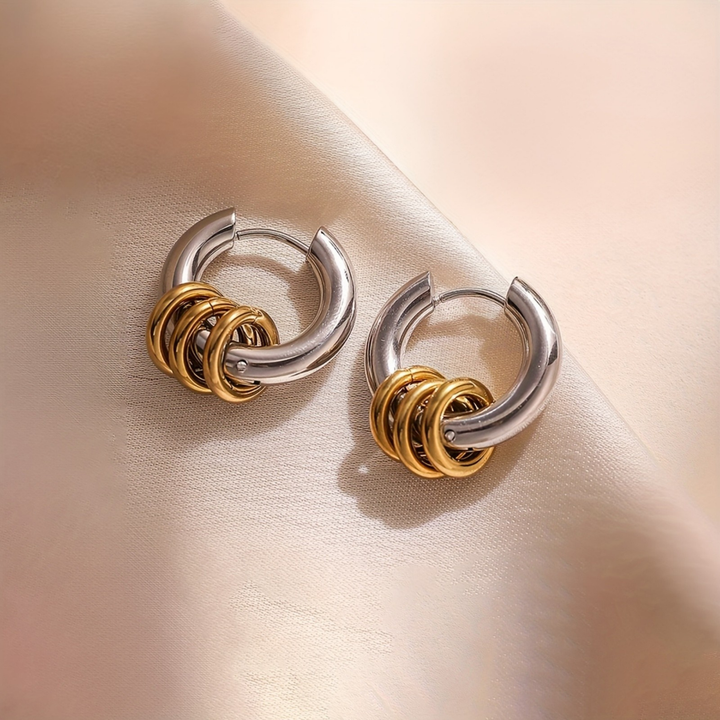 Halo Hoop Earrings