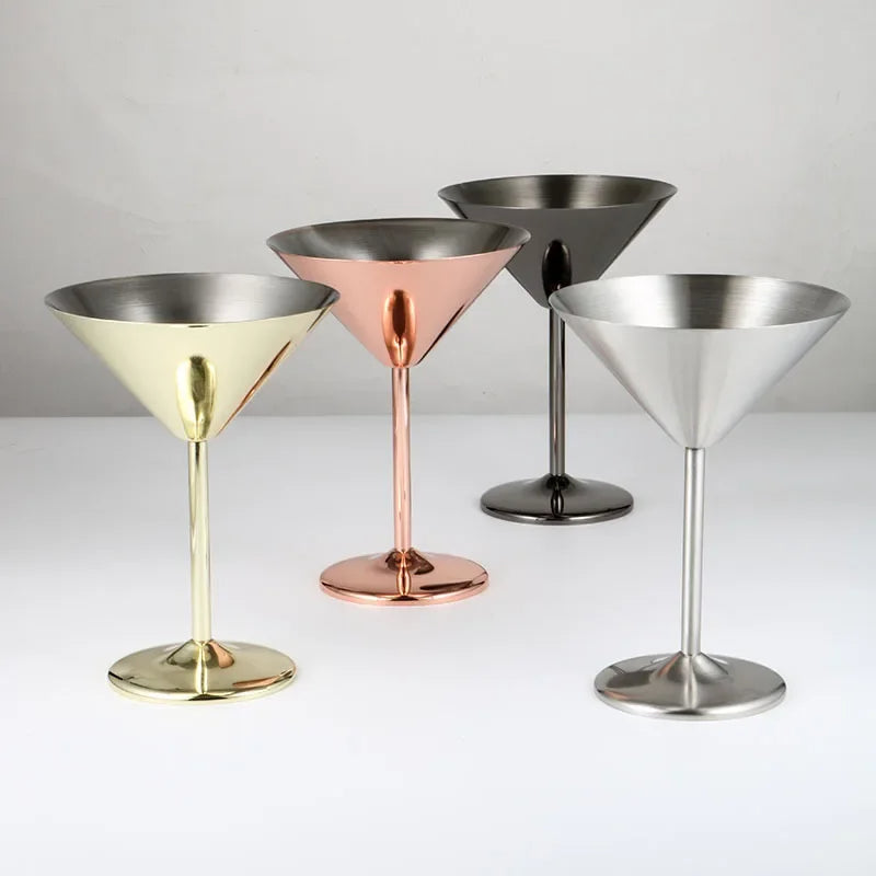 Luxe Stainless Steel Martini Set
