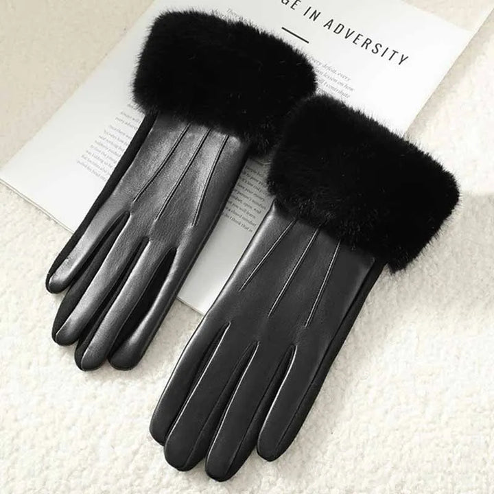 St. Claire Faux Fur Cuff Gloves