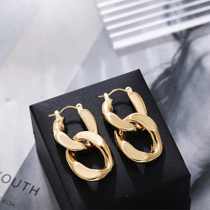 Aria Chain Link Earrings