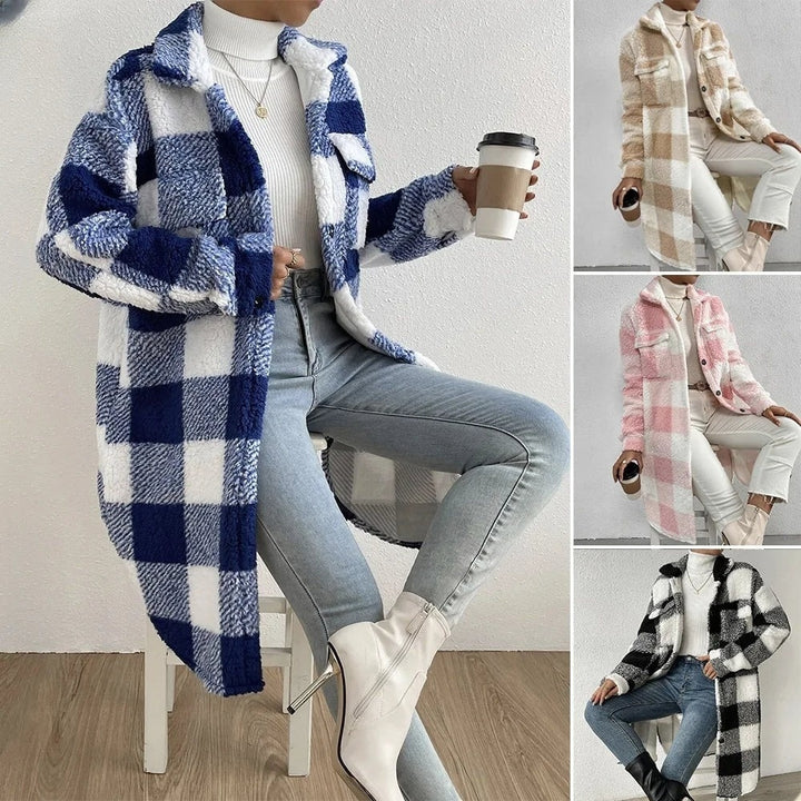 Weekend Plaid Sherpa