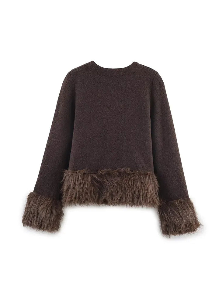 Margot Fur-Trim Jacket