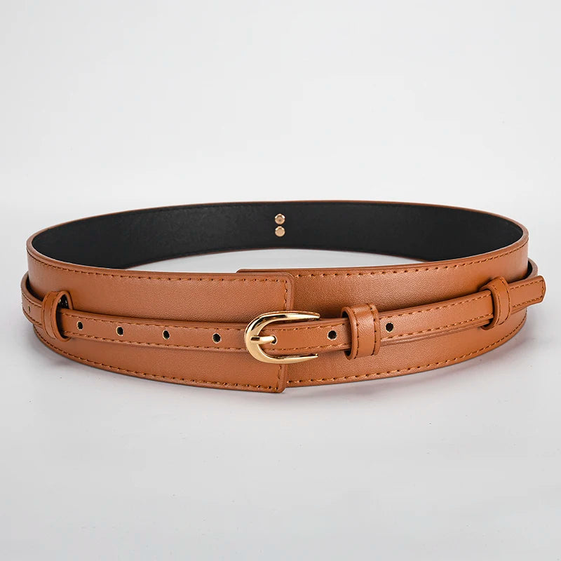 Alto Dual-Strap Leather Belt