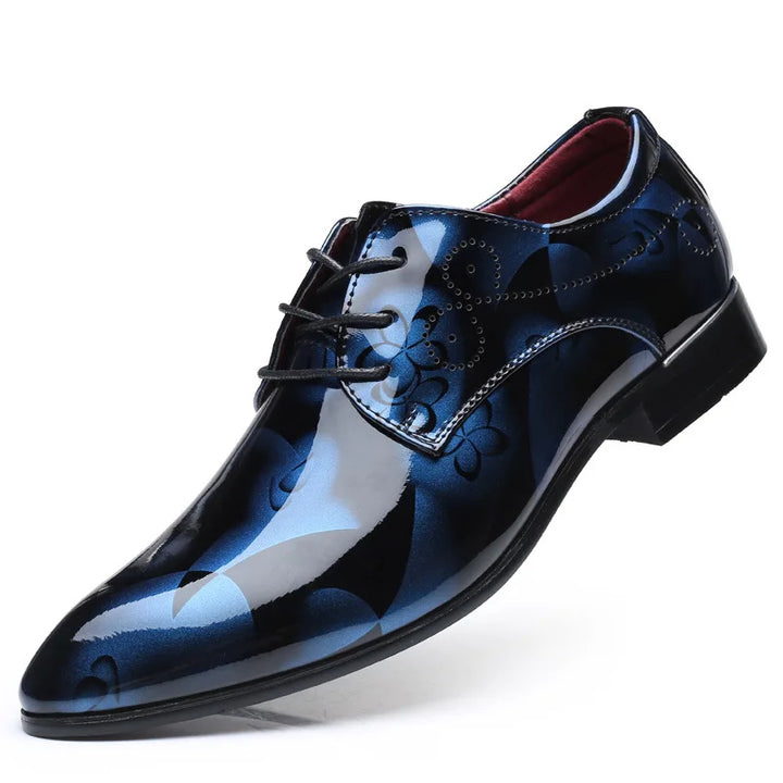 Cavell Patent Derby Oxford