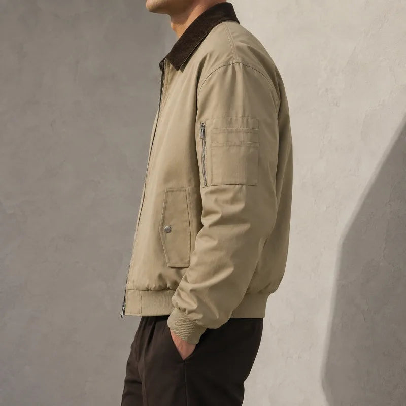 Huxley Contrast Collar Jacket