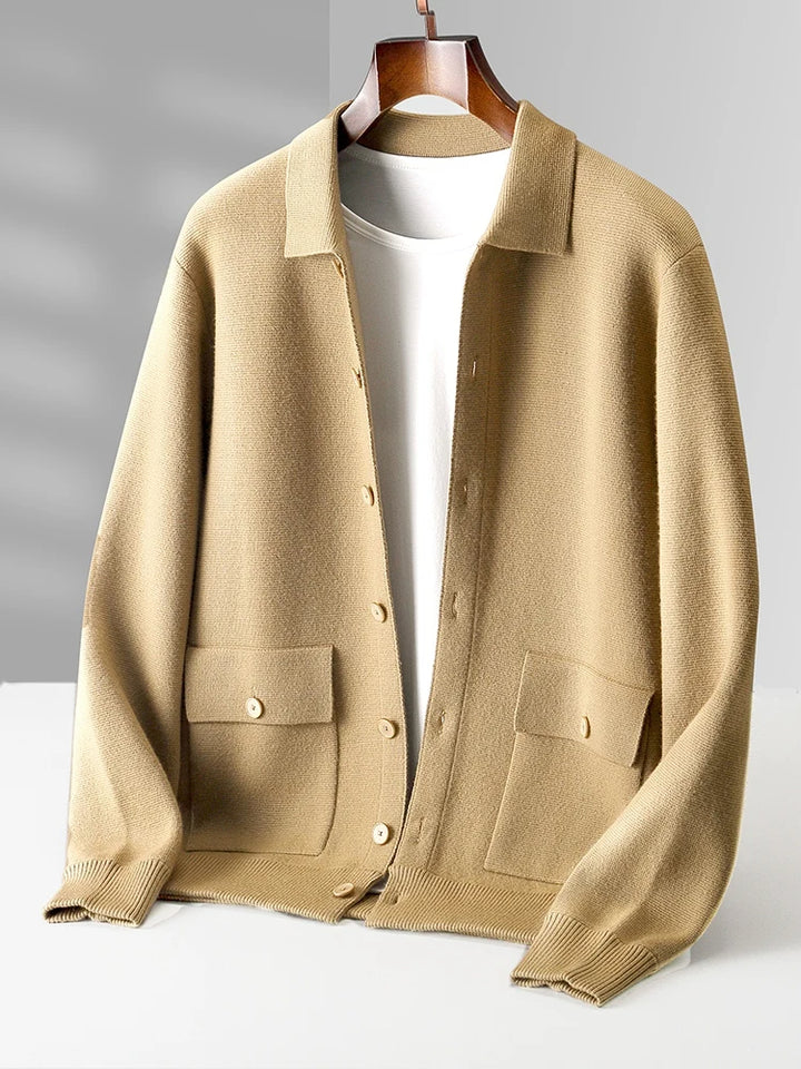 Prestige Merino Wool Cardigan