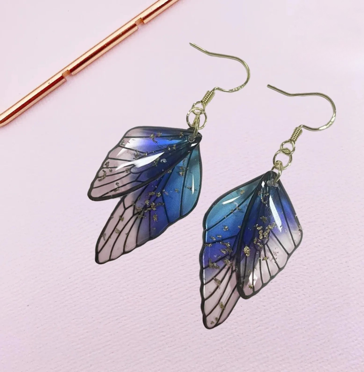 Pixie Wing Dangle Earrings
