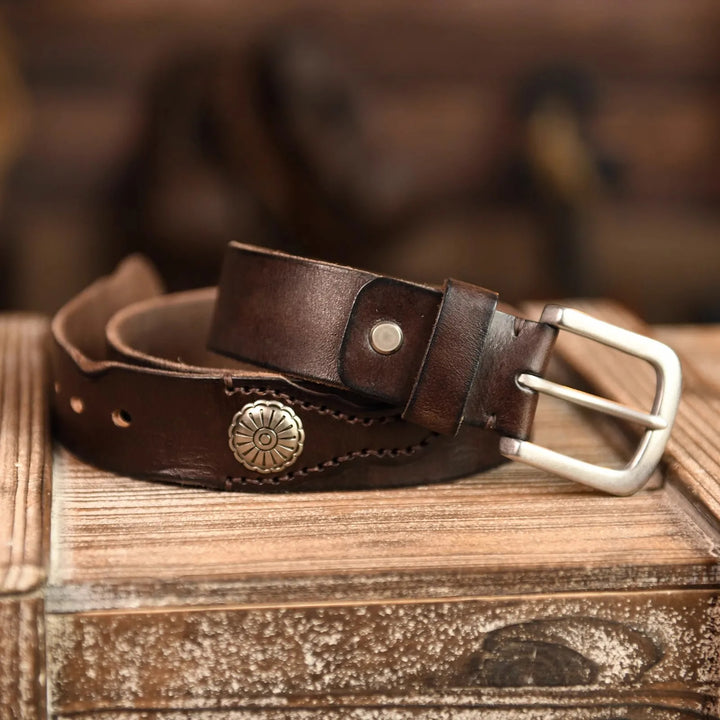 Saddle Ridge Leather Belt