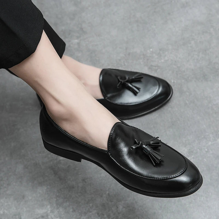 Crescent Tassel Loafers