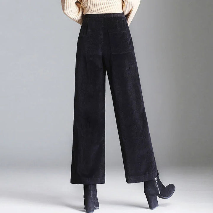 Corduroy Couture High-Waisted Trouser