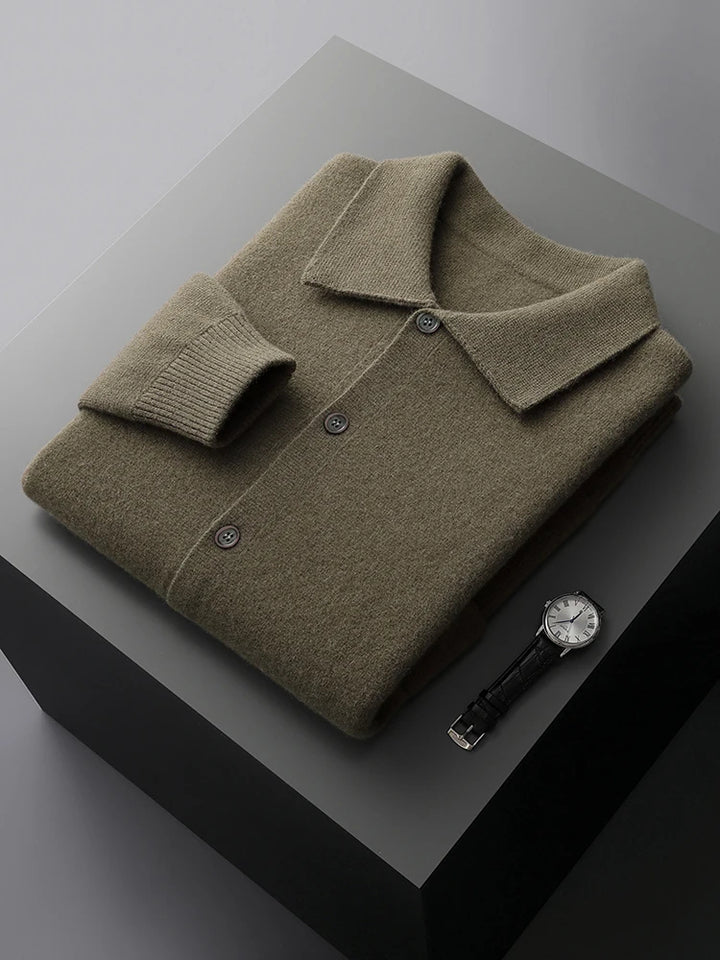 Prestige Merino Wool Cardigan