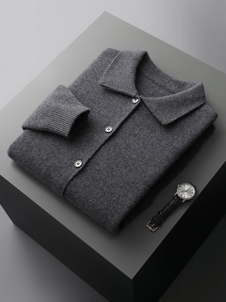 Prestige Merino Wool Cardigan