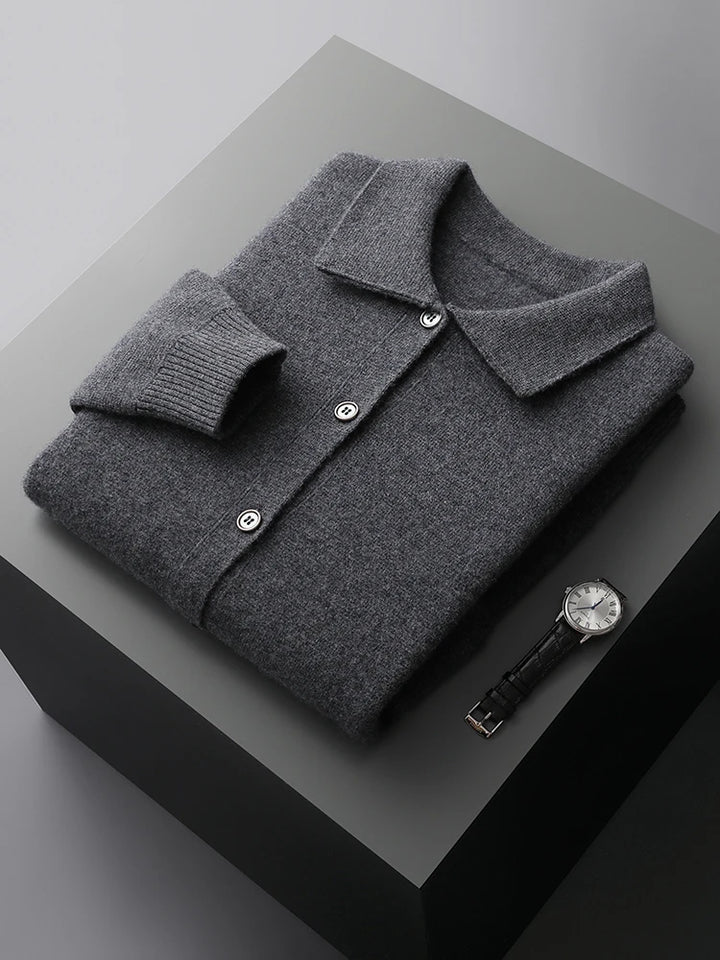 Prestige Merino Wool Cardigan
