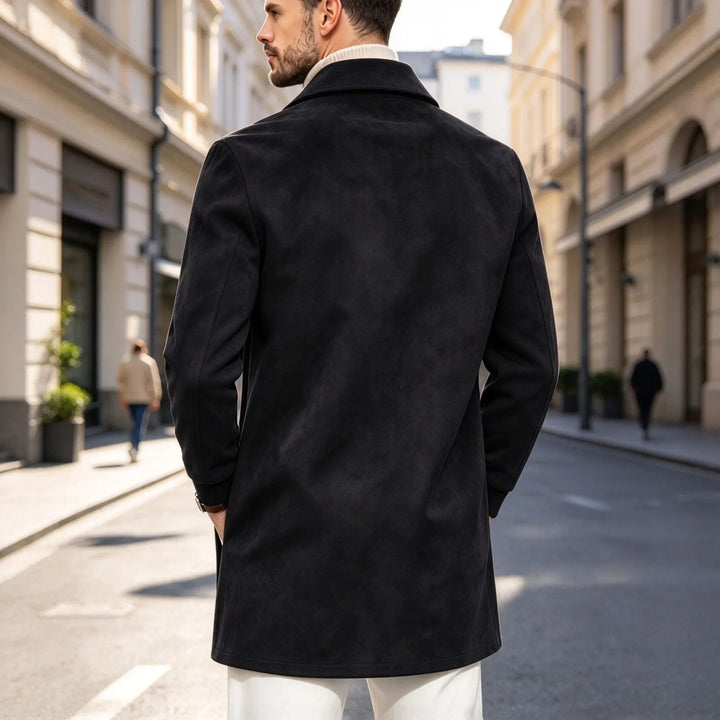 Harrington Suede Car Coat