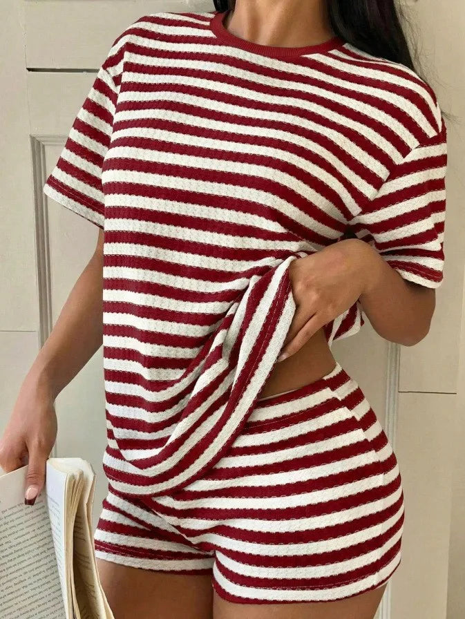 Sunday Stripe Lounge Set