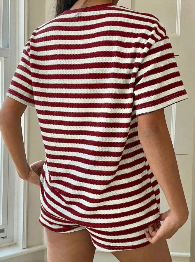 Sunday Stripe Lounge Set