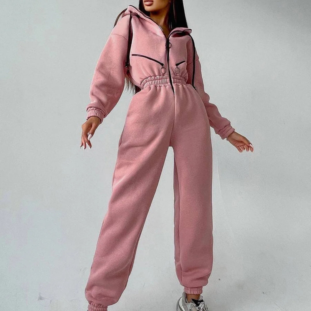 Studio Zip-Up Jumpsuit