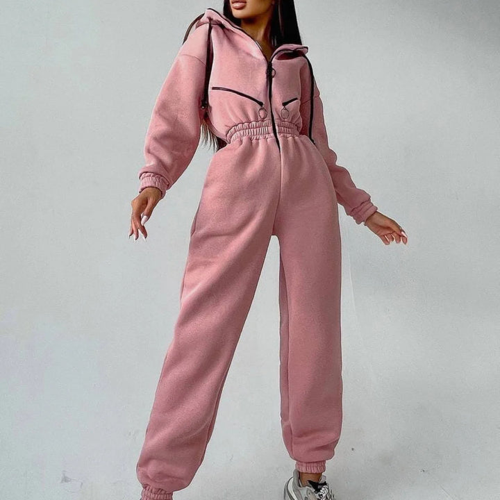 Studio Zip-Up Jumpsuit