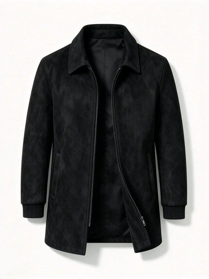Harrington Suede Car Coat