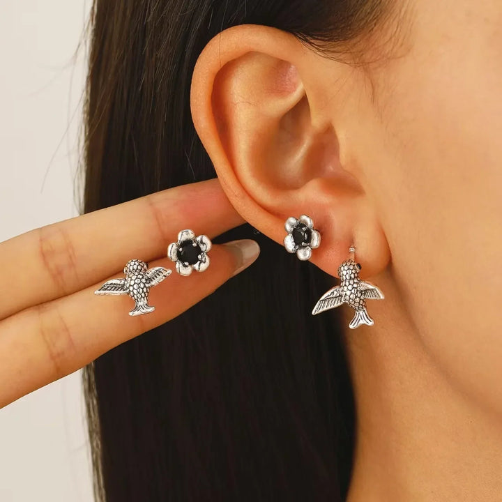 Hummingbird Blossom Ring