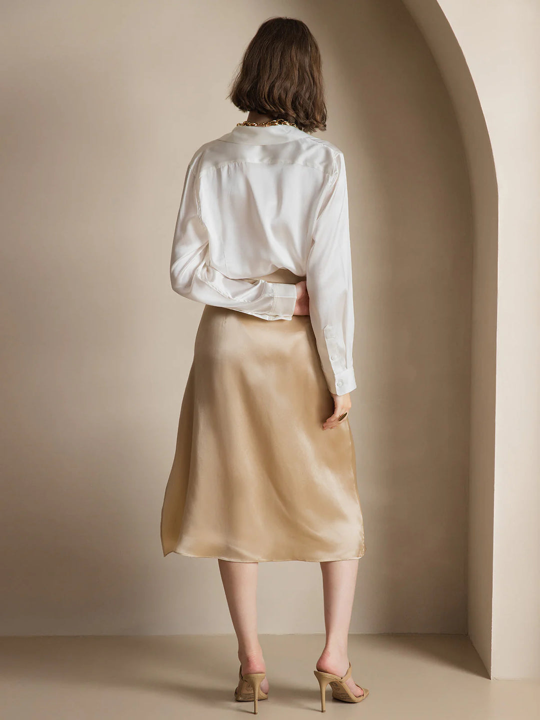 Valora Satin Blouse