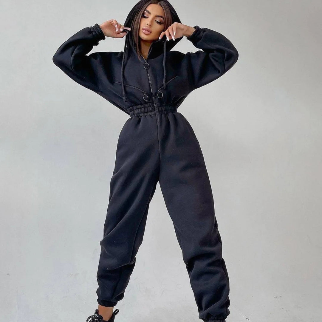 Studio Zip-Up Jumpsuit