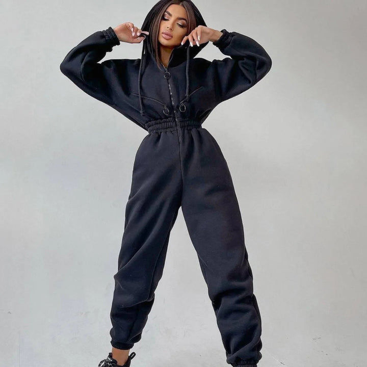 Studio Zip-Up Jumpsuit