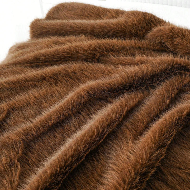 Haven Faux Fur Throw Blanket