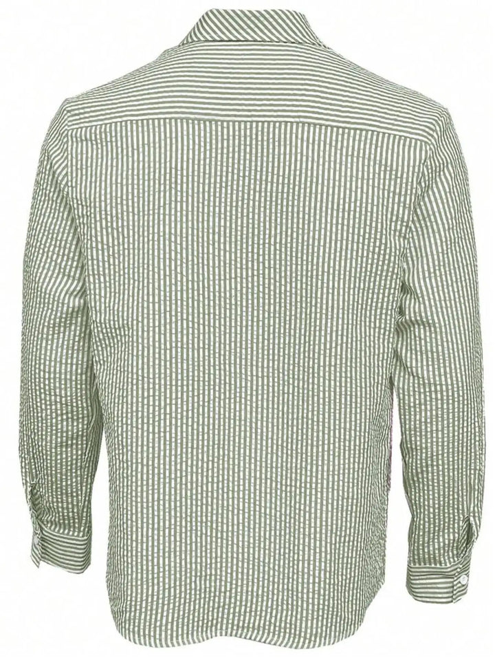Cabo Striped Button-Up