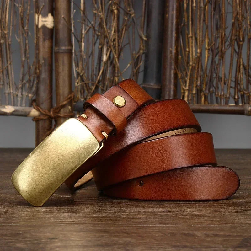 Hercules Brass Buckle Belt