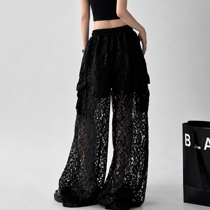 Maison Lace Cargo Pant