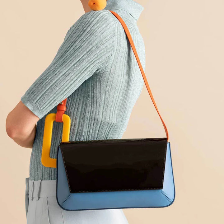 Prism Colorblock Shoulder Bag