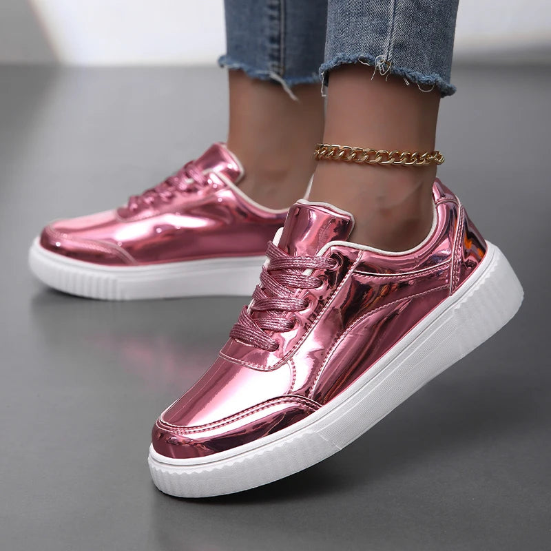 Gilded Allure Sneaker