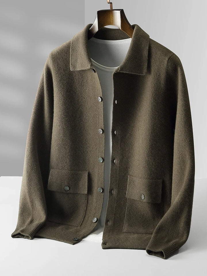 Prestige Merino Wool Cardigan