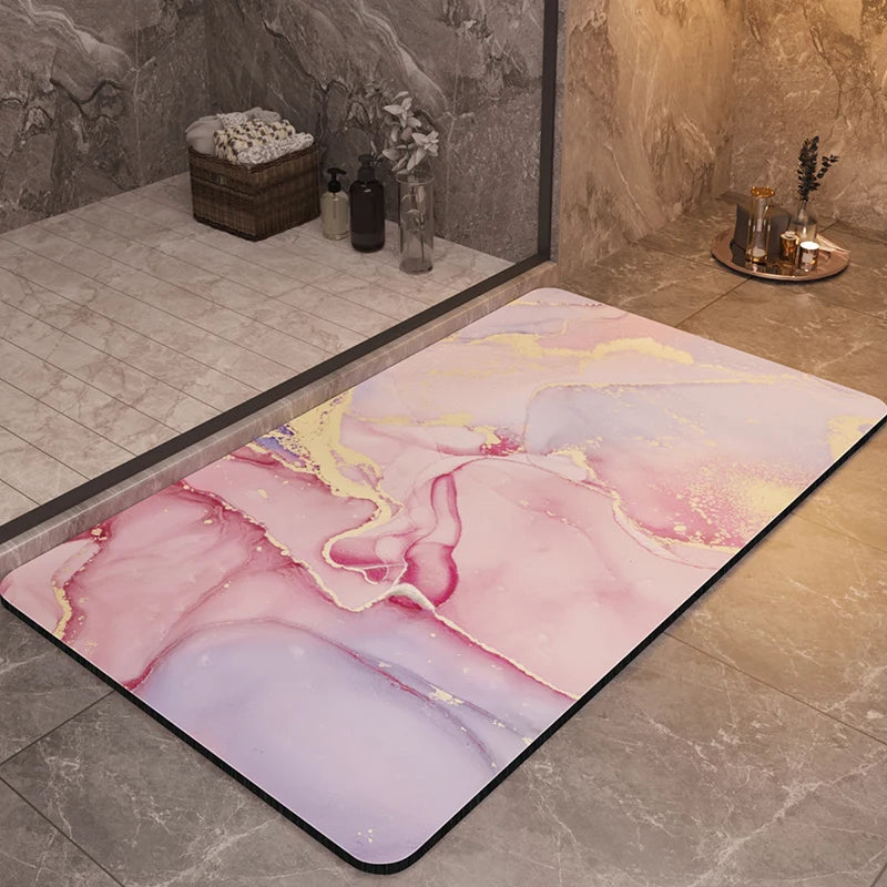 Marble Luxe Bath Mat