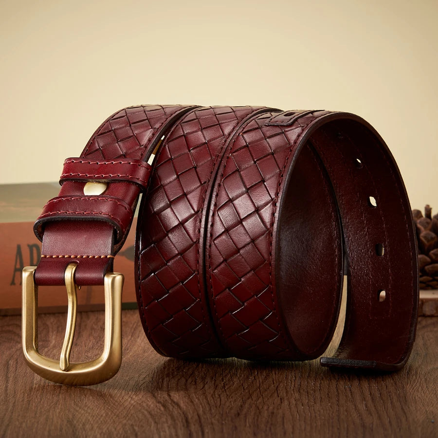 Maverick Copper Buckle Belt