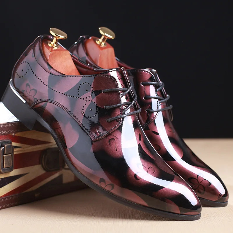 Cavell Patent Derby Oxford