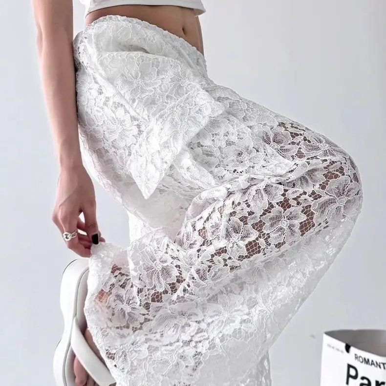 Maison Lace Cargo Pant