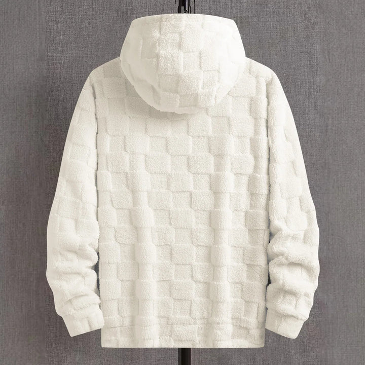 Studio Check Hooded Sweatshirt