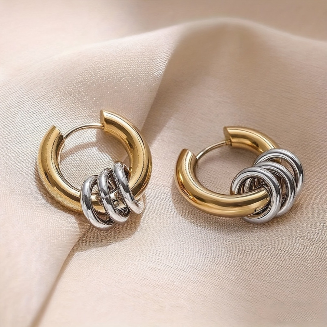 Halo Hoop Earrings