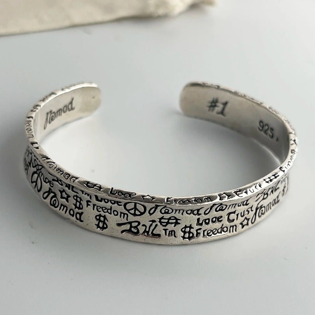 Chronicle Cuff Bracelet