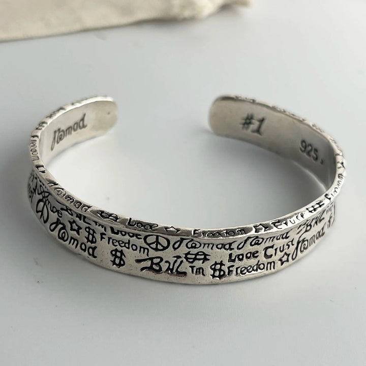 Chronicle Cuff Bracelet