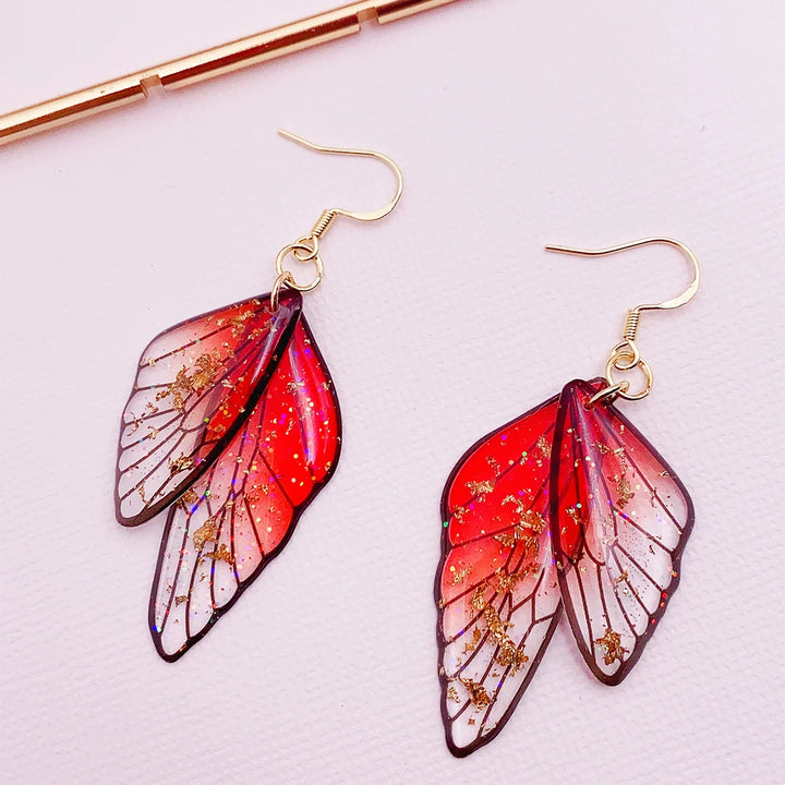 Pixie Wing Dangle Earrings