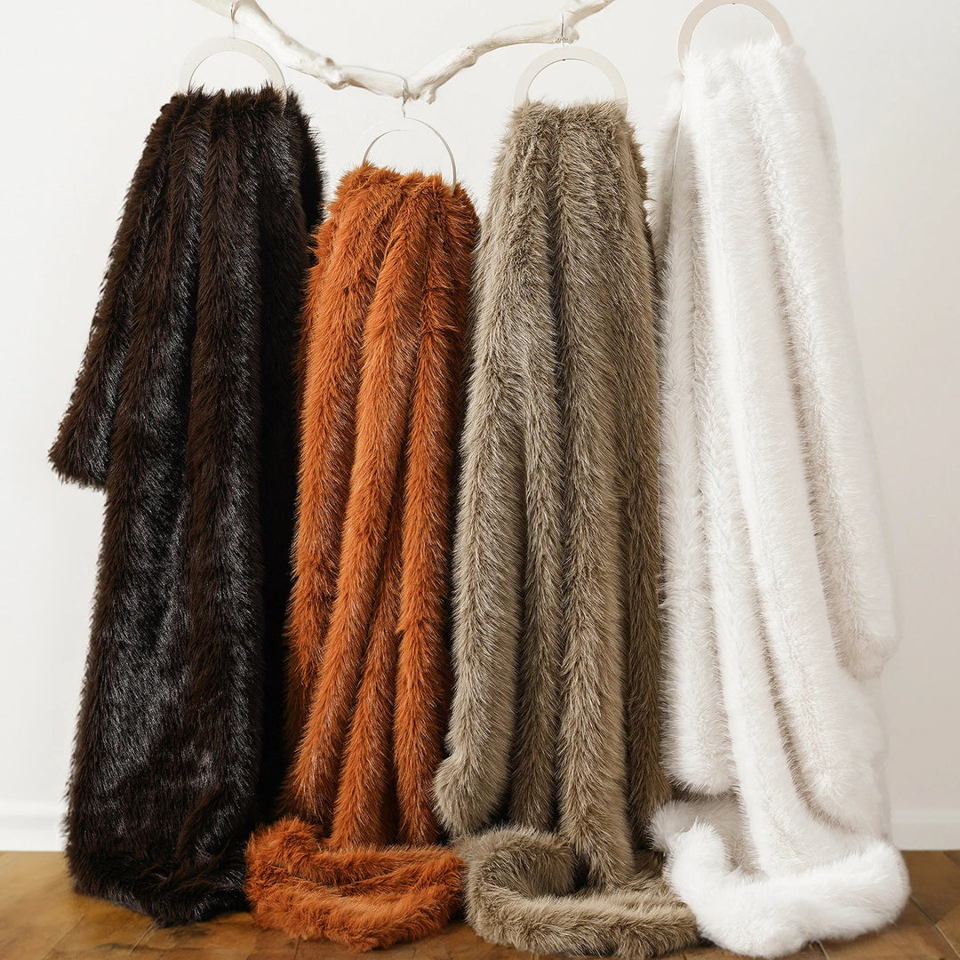 Haven Faux Fur Throw Blanket