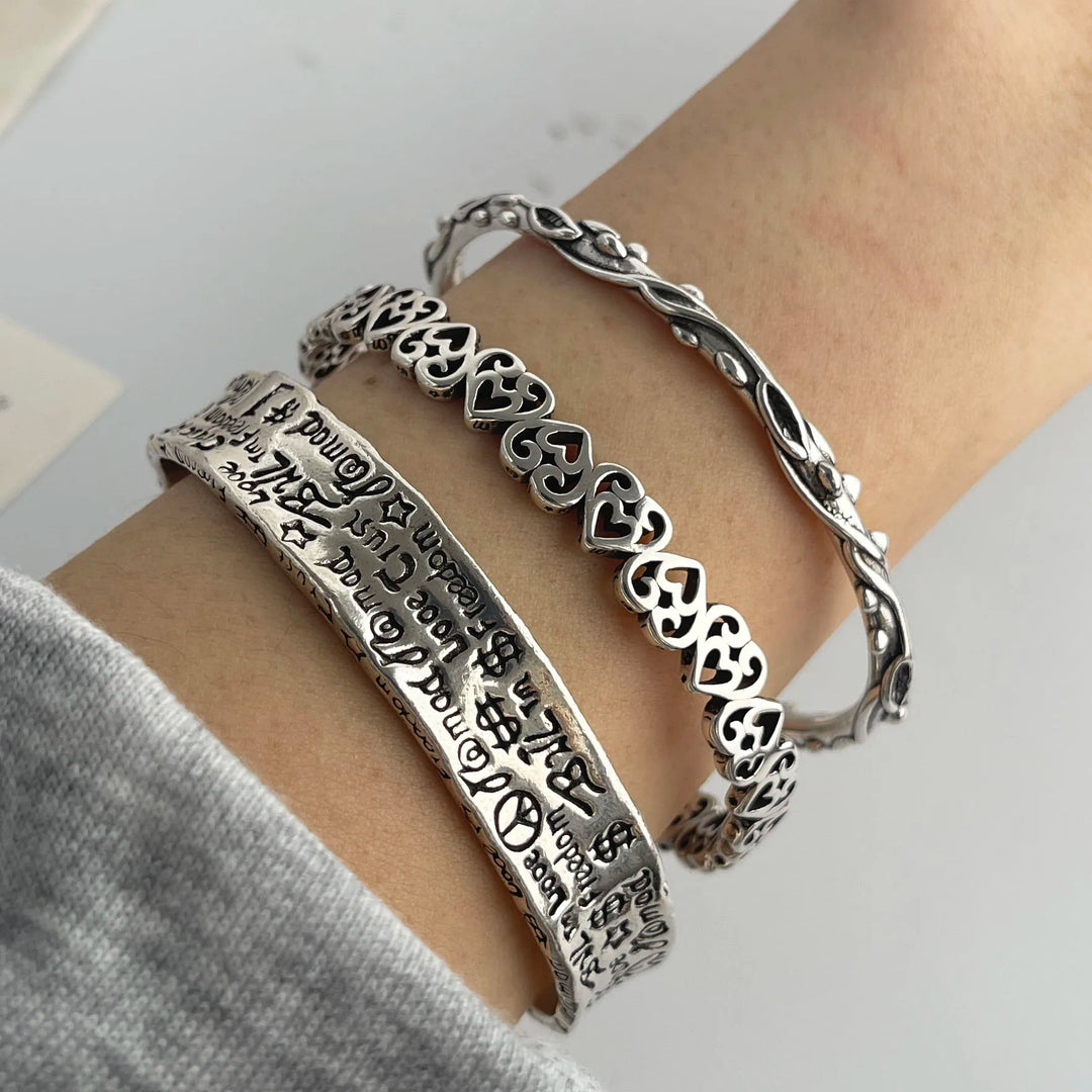 Chronicle Cuff Bracelet