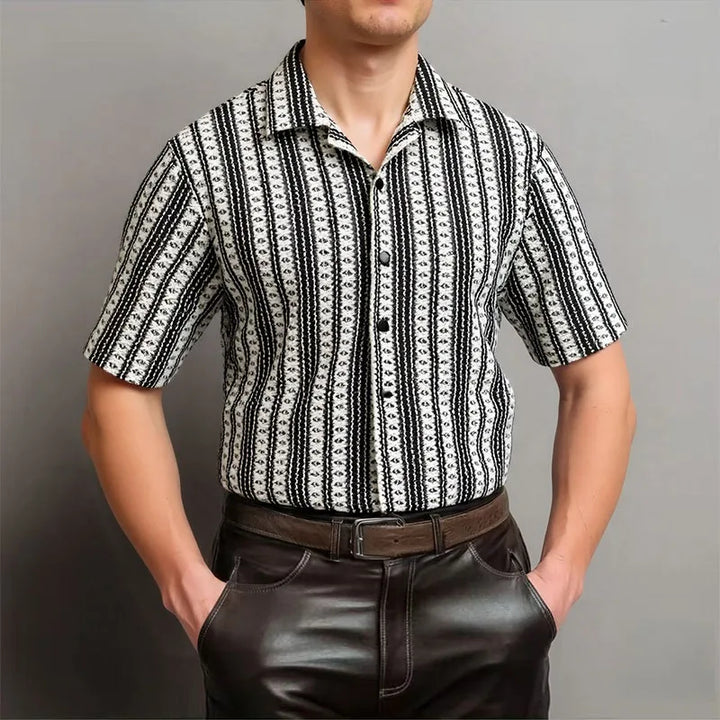Montavero Stripe Knit Shirt