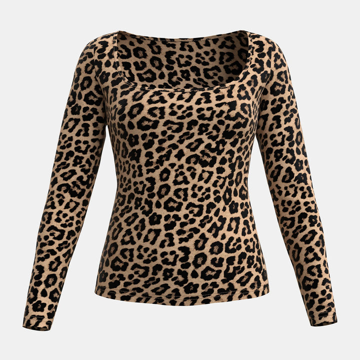 Savannah Long Sleeve Leopard Top