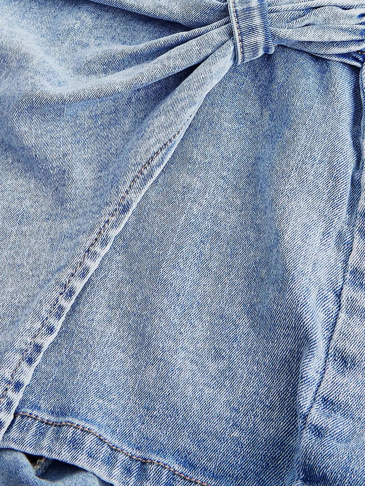 Milan Denim Romper