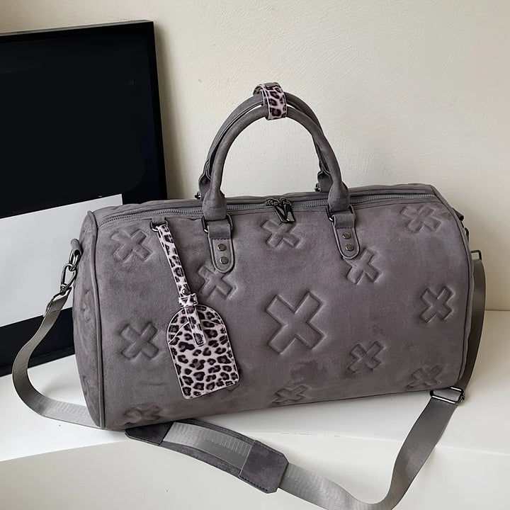Axis Suede Weekender Bag