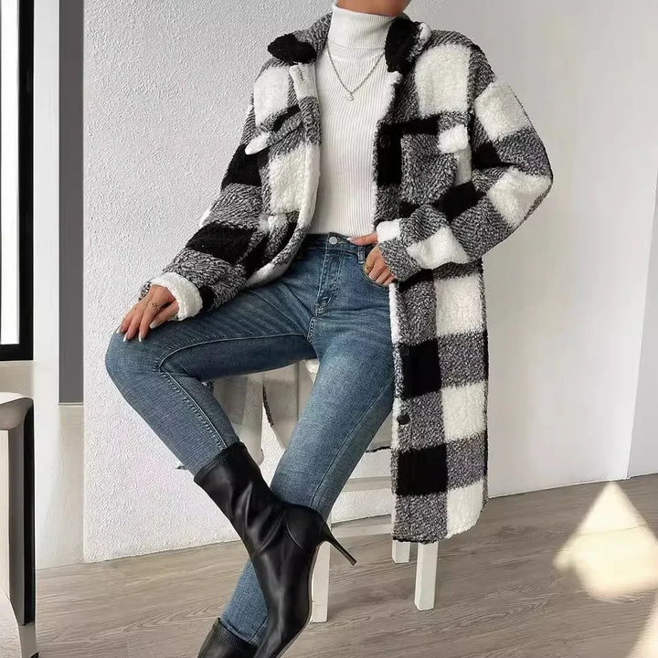 Weekend Plaid Sherpa